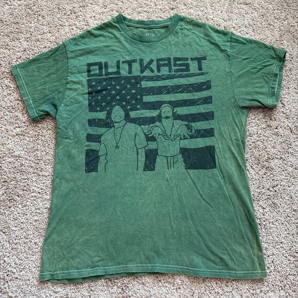 Outkast Stankonia Graphic Tee, Size M 100% Cotton Acid Wash Casual T-shirt - Picture 1 of 6